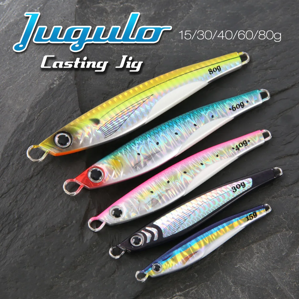 FSTK Señuelo para Lubina Jugulou – Jig de Fundición Larga 15-80g - imagen 2