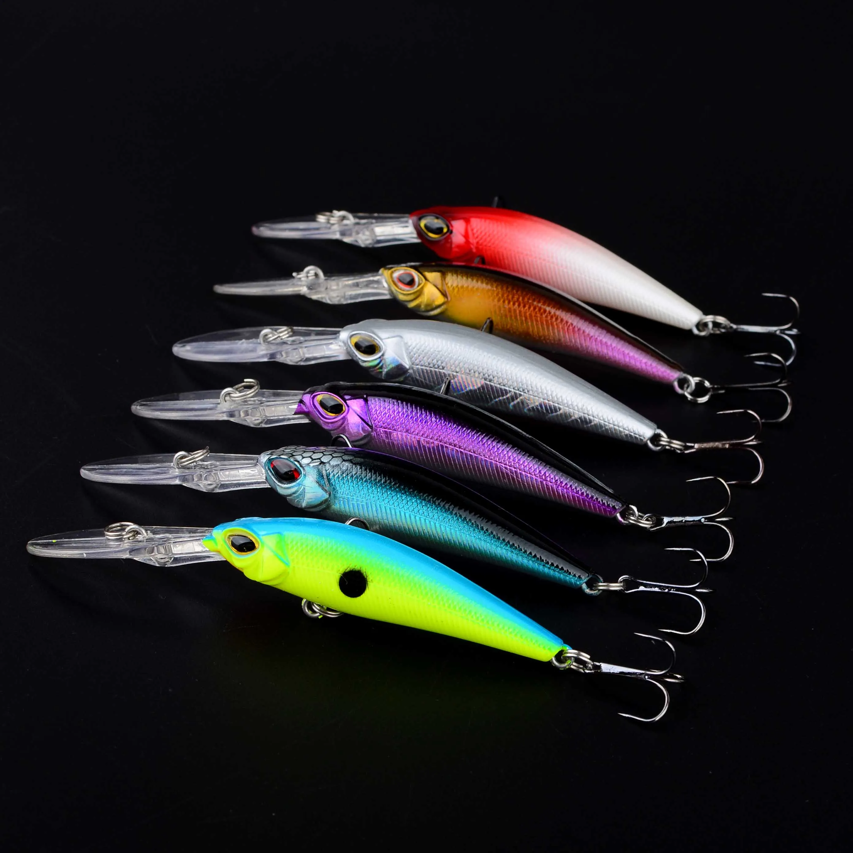 Señuelo flotante tipo minnow 9.5 cm