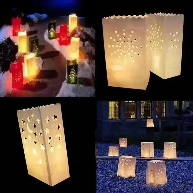 Farolillos de papel románticos para iluminación exterior boda eventos - imagen 3