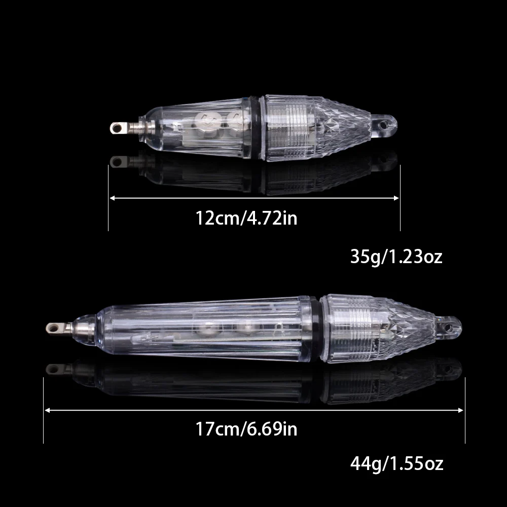 Lámpara LED submarina doble extremo intermitente para señuelos - imagen 4