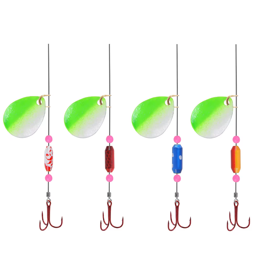 Spinner blades de níquel para personalizar señuelos de pesca - imagen 4