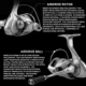 Carrete giratorio Daiwa Exceler CS LT para agua salada - imagen 4