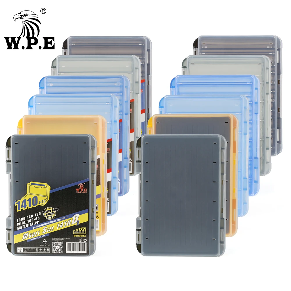 W.P.E Caja de Señuelos para Pesca Doble Cara Lubina y Swimbaits - imagen 3