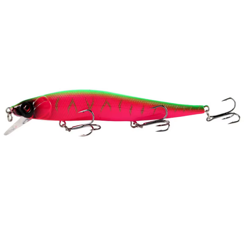 Wobbler Minnow Superficie 120mm Ojos 3D para Lucio y Lubina - imagen 4