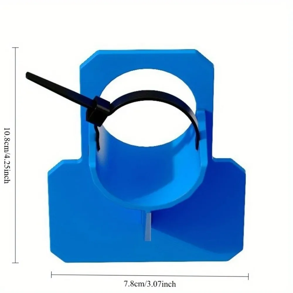 Soporte manguera piscina resistente al óxido con bridas - imagen 5