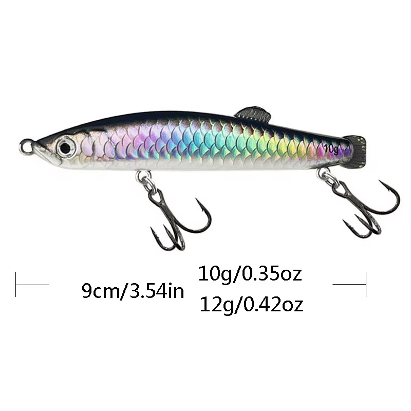 Señuelo crankbait minnow resistente con diseño hidrodinámico