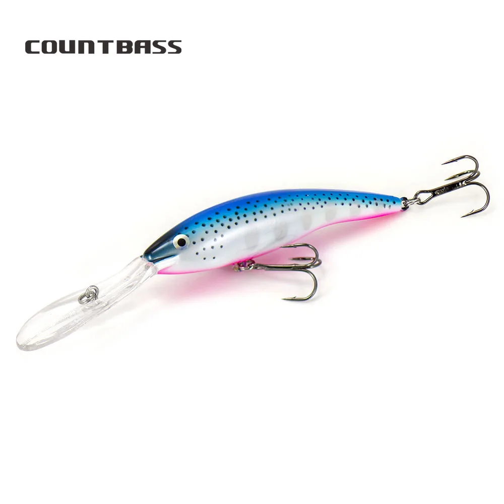 Countbass 110F Crankbait – Flotante buceo profundo 9m - imagen 2