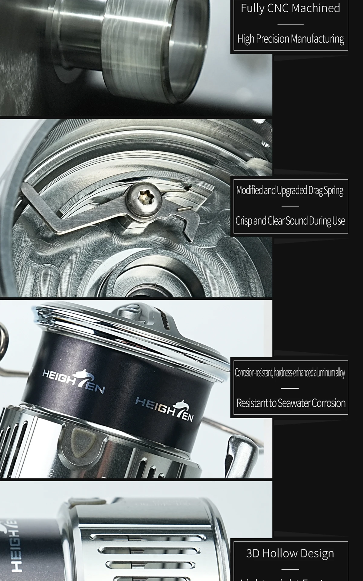 Comparación con spool original