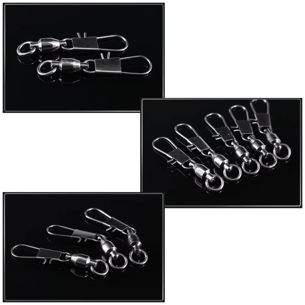 DNDYUJU Pivotes pesca acero inoxidable – Pin enclavamiento rodamiento - imagen 5