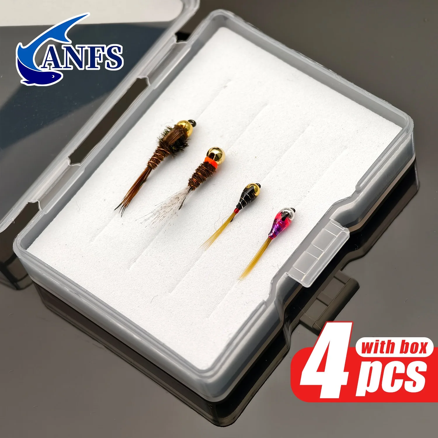 Jig Ninfa Euro Hundimiento Rápido ANFS – Señuelos Mosca Trucha - imagen 3