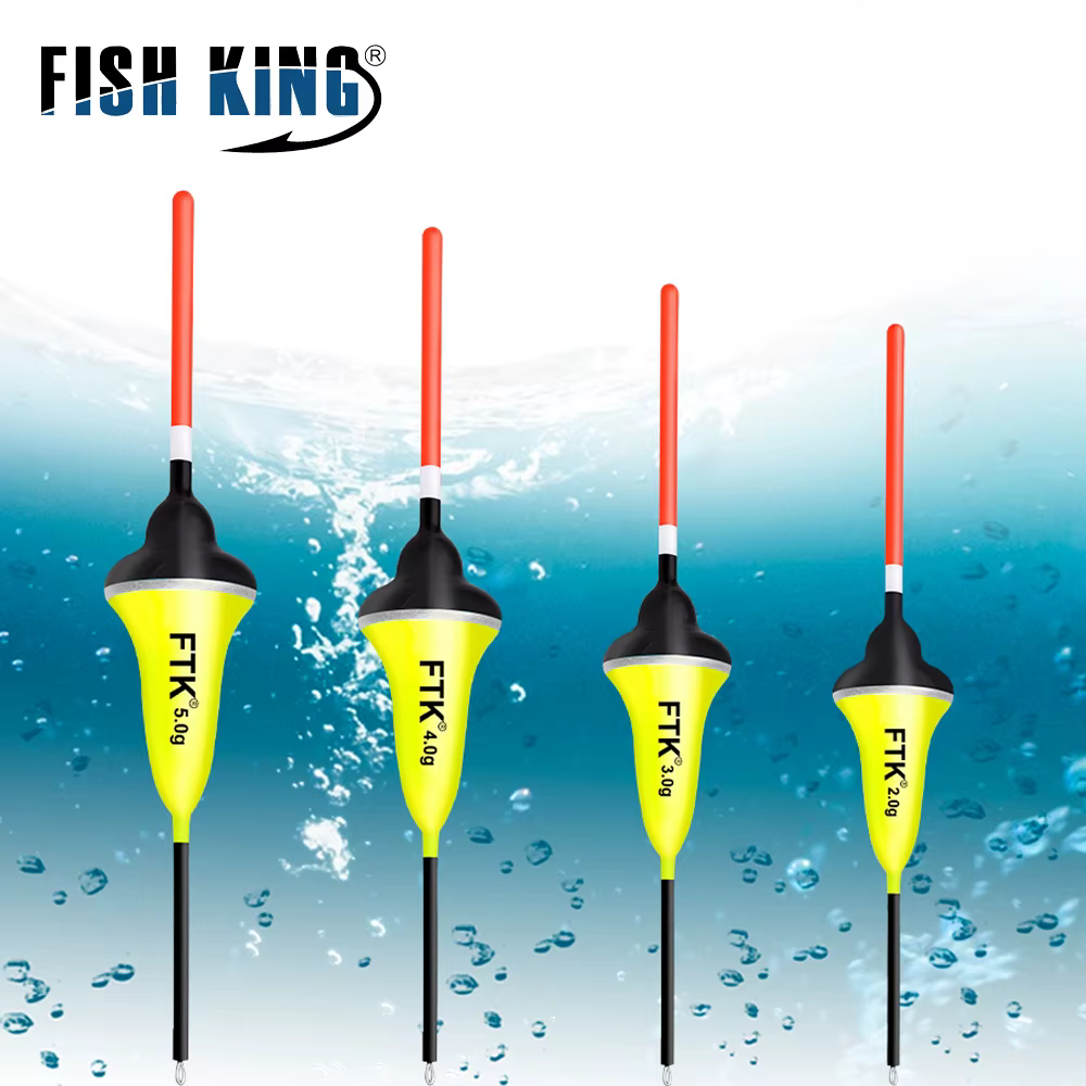 FISH KING Flotador de Pesca Vertical Abeto Barguzinsky - imagen 3