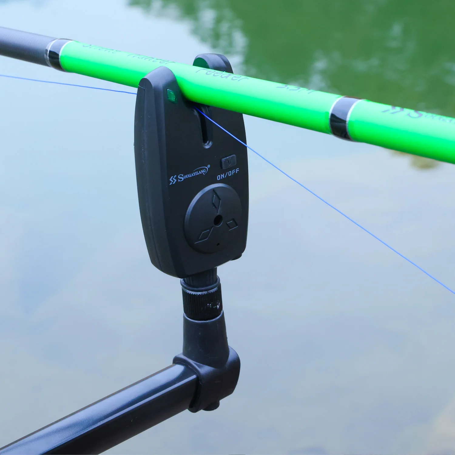Alarma de pesca Sougayilang con sensor inteligente, luz y sonido - imagen 5