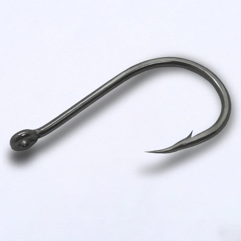 Anzuelo Luya boca torcida con ojos y anillo – Carpa cruciana - imagen 4