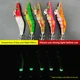 ShareShark señuelo luminoso de camarón de madera para pulpo y calamar - imagen 3