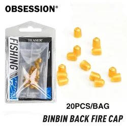 Tapones de goma Binbin Back Fire Cap Obsession jigging lento