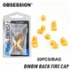 Tapones de goma Binbin Back Fire Cap Obsession jigging lento - imagen 2