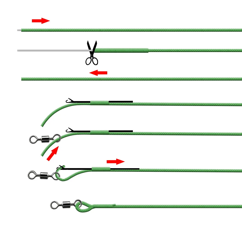 Pack de 10 mini minnow listos para usar