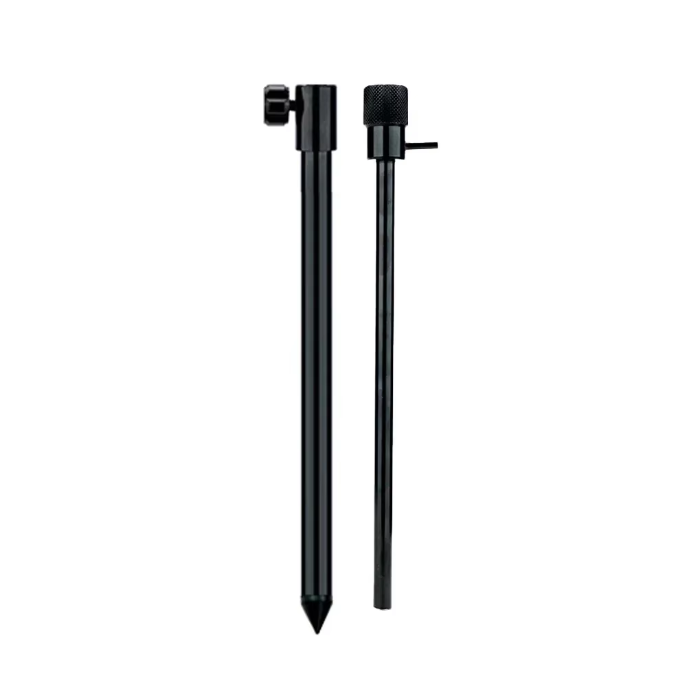 Soporte para cañas de pescar de carpa color negro