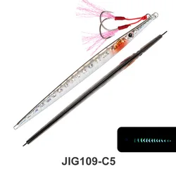 Señuelo UV para pesca lenta de lubina y caballa desde barco