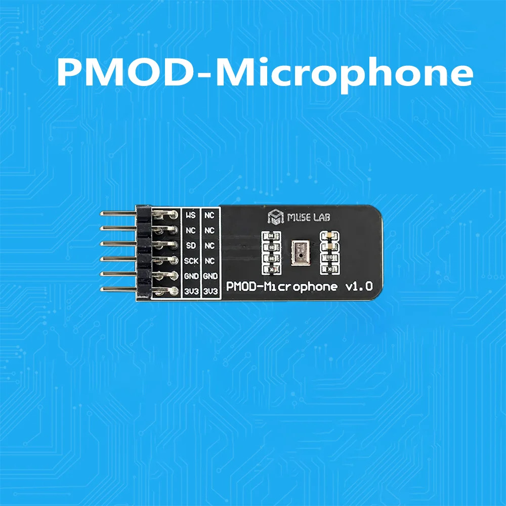 Módulo expansión PMOD I2S FPGA ICESugar micrófono digital