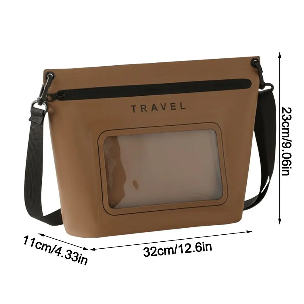 Bolsa impermeable con zona de pantalla táctil