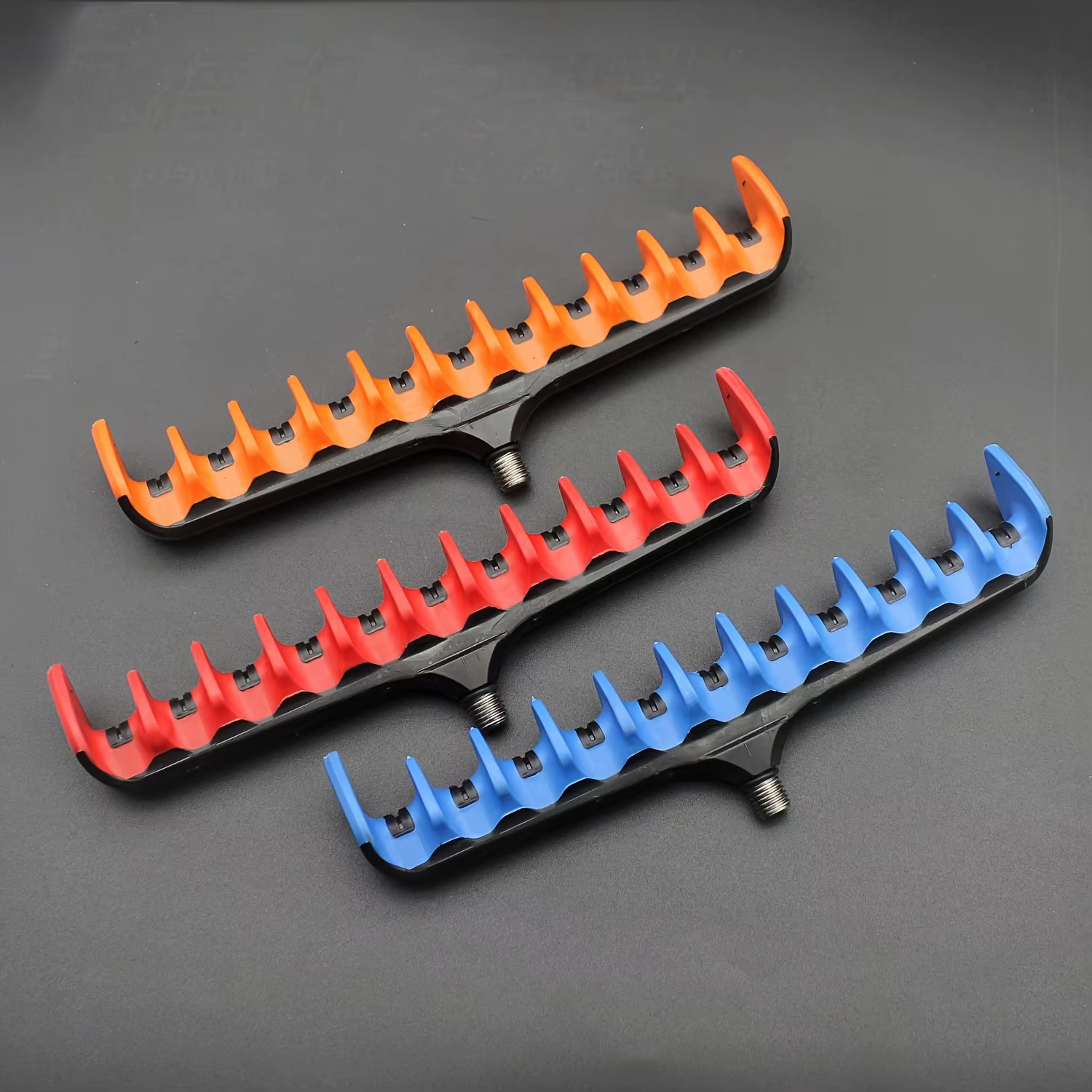 Portacañas de goma para carpa – Soporte múltiple de varillas - imagen 5