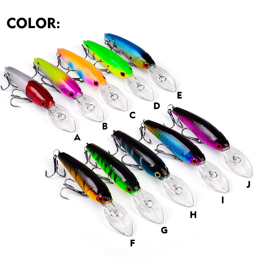 Swimbait flotante 90mm con triples 7g - imagen 3