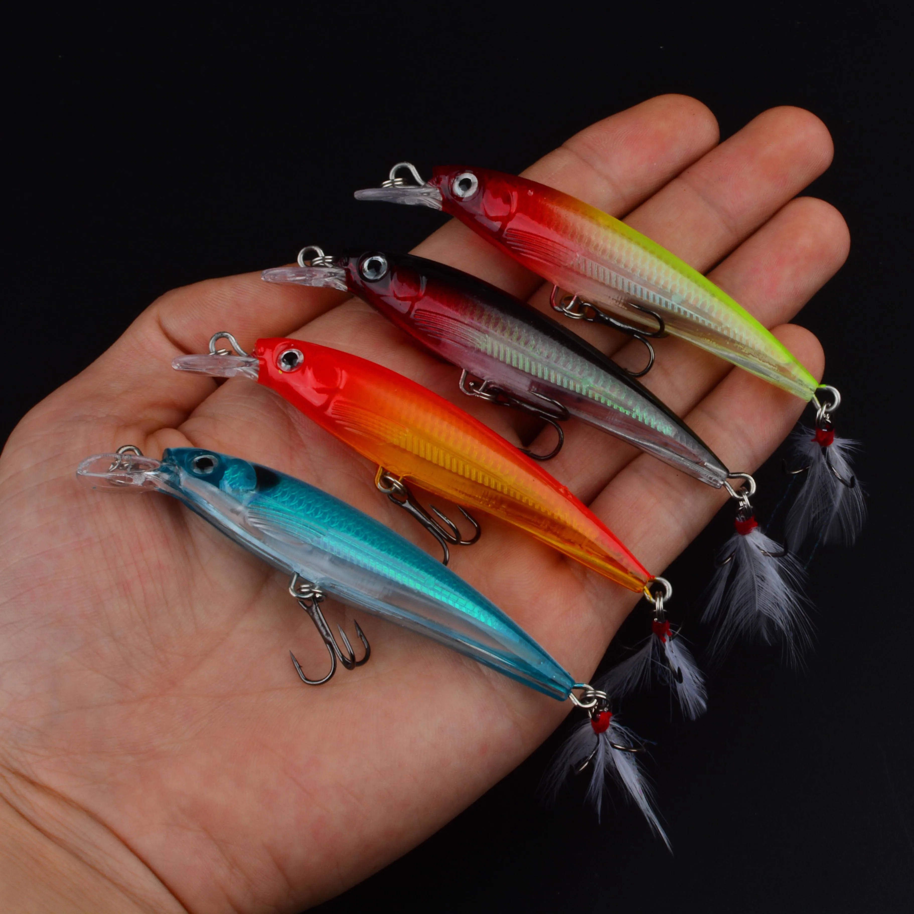 Wobbler hundido 3D para trucha y lucio - imagen 5