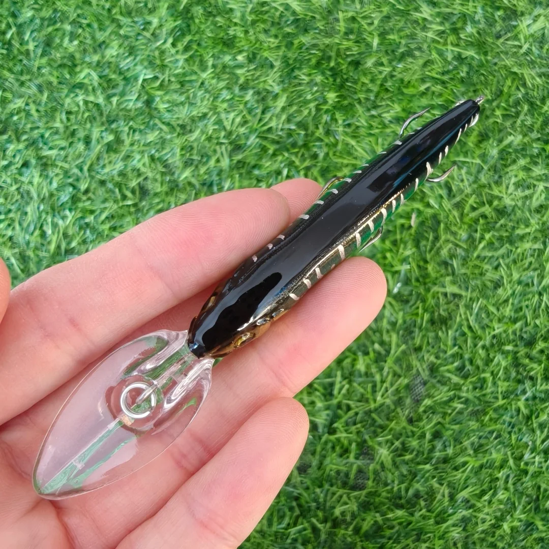 Swolfy Señuelo Wobbler Minnow 75 mm – Jerkbait para lubina y lucio