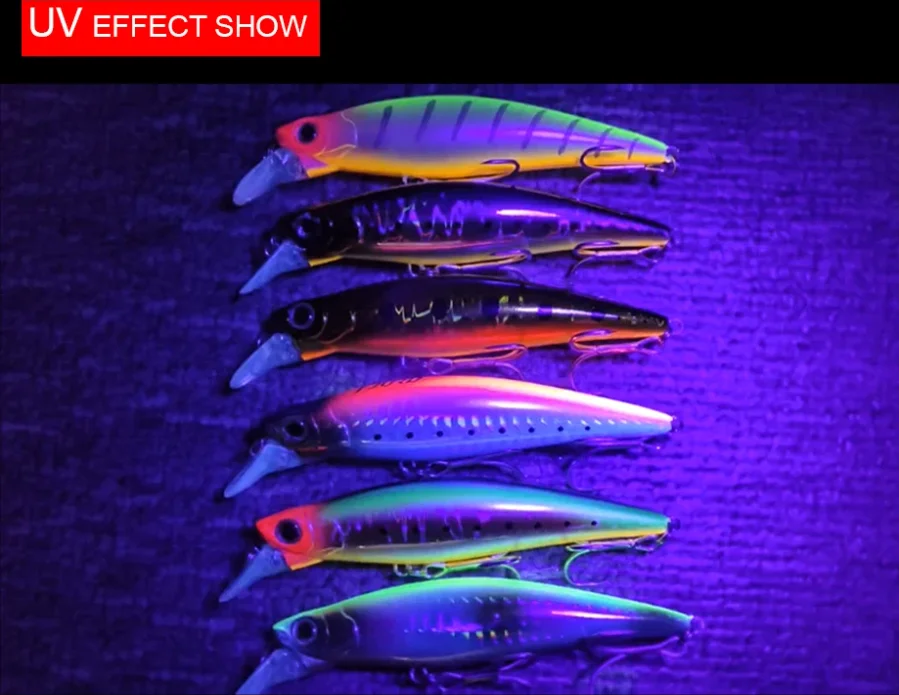 Paleta completa de colores del FJORD Swimbait