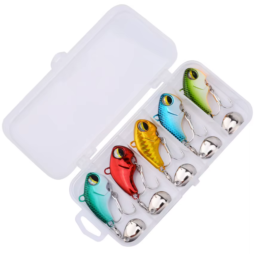 Aorace Spinner - Señuelo vibrante de 6-26 g con lentejuelas - imagen 4