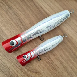 Popper GT superficie madera señuelo de pesca flotante resistente
