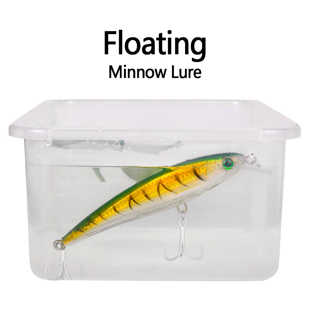 Señuelo Minnow realista para pesca en mar – acción nadadora - imagen 2