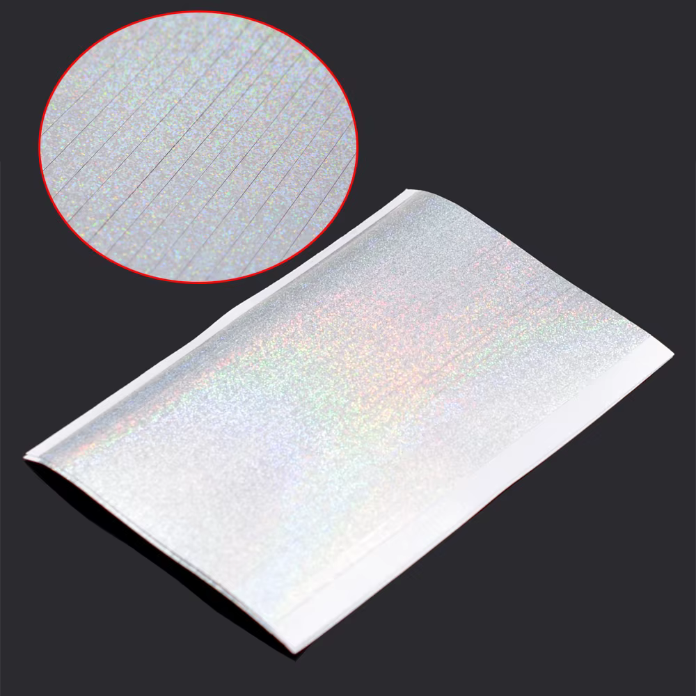 Película holográfica con escamas de pez Arcoíris Flash para señuelo calamar DIY - imagen 2