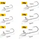 MrLurion Jig Head triangulares con púas tipo barco para vinilo - imagen 4