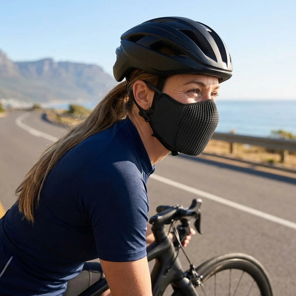 Máscara de protección solar transpirable UV resistente ciclismo - imagen 4