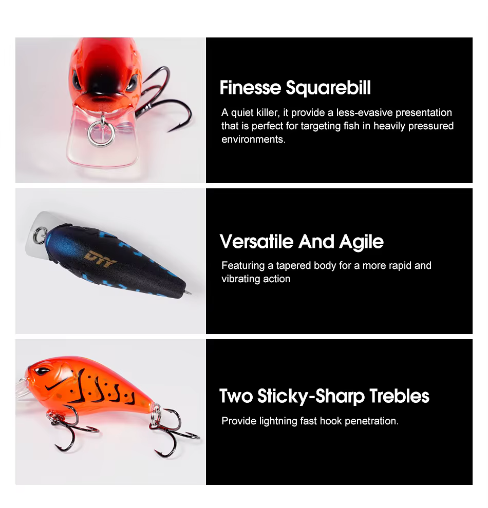 Colores disponibles del señuelo
