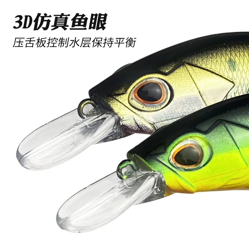 Jerkbait suspendido minnow wobbler Rozante para pesca de alburnus