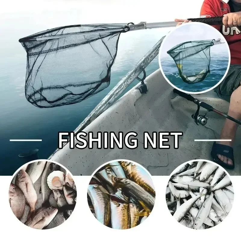 Red de pesca plegable para kayak, lubina y trucha - imagen 3