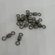 Esmerillones giratorios de latón con anillos para señuelos y anzuelos - imagen 4