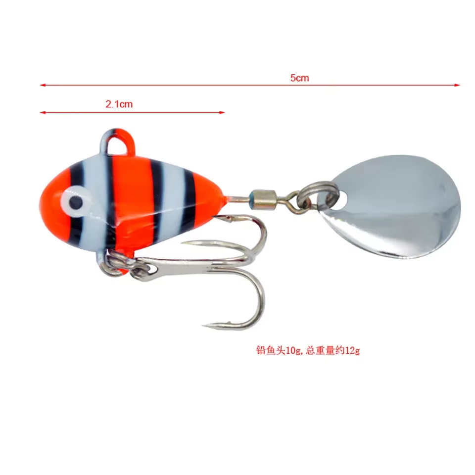 Alasicka Mini VIB Cuchara – Señuelo vibratorio hundido - imagen 5