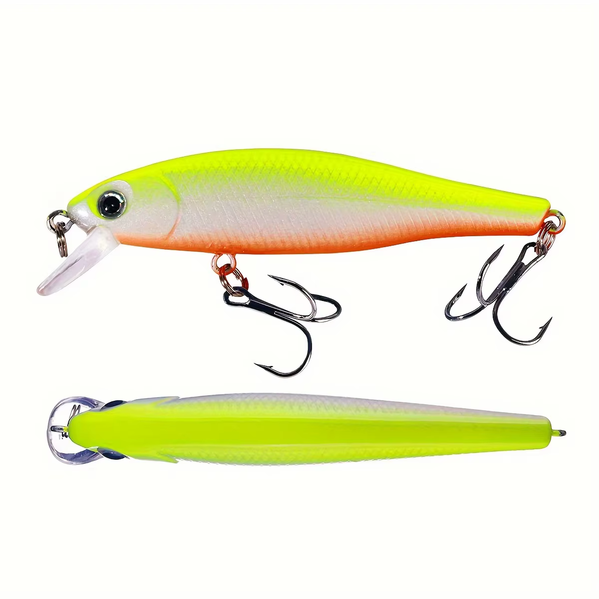Señuelo Crankbait Minnow duro de plástico para black bass y lucio - imagen 4