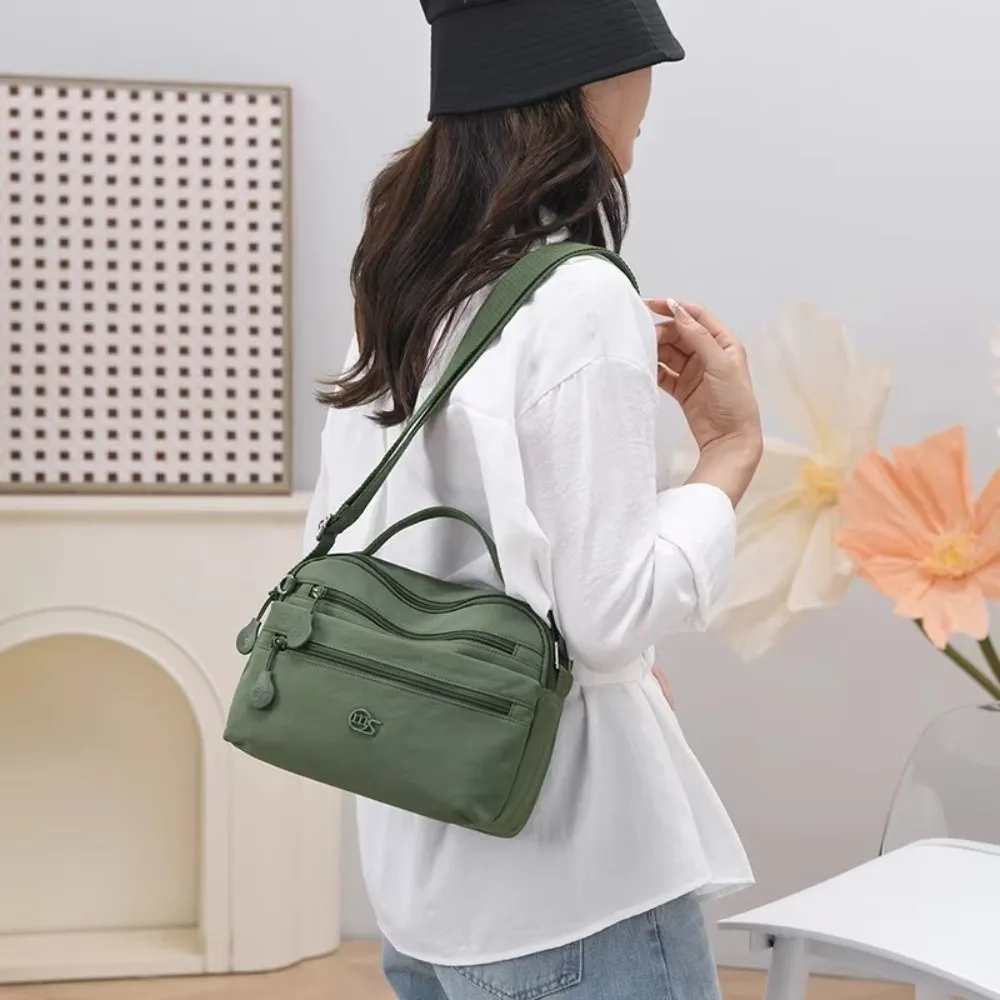 Bolso bandolera impermeable multicapa con correa larga para mujer - imagen 5
