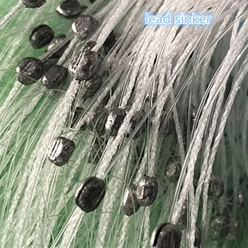 Red de pesca para tortugas: nylon monofilamento, una sola capa