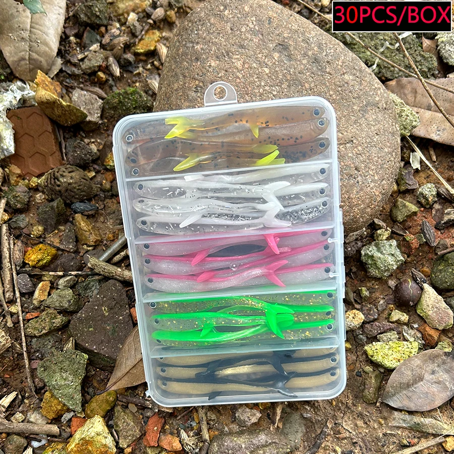 Señuelos Flotantes Wobbler Easy Shiner con Ojo 3D y cola bifurcada - imagen 3