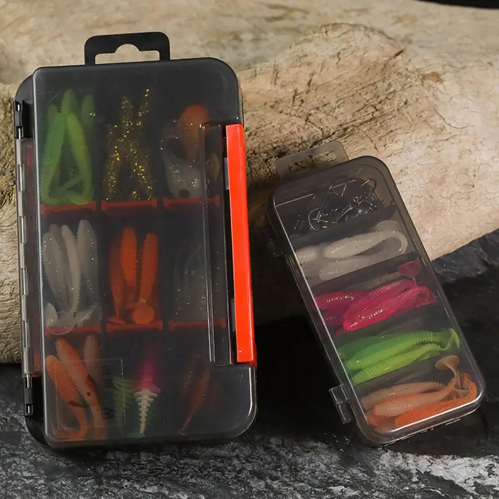 Anzuelos Jig Head de bola redonda para vinilo – Kit mar y agua dulce - imagen 3