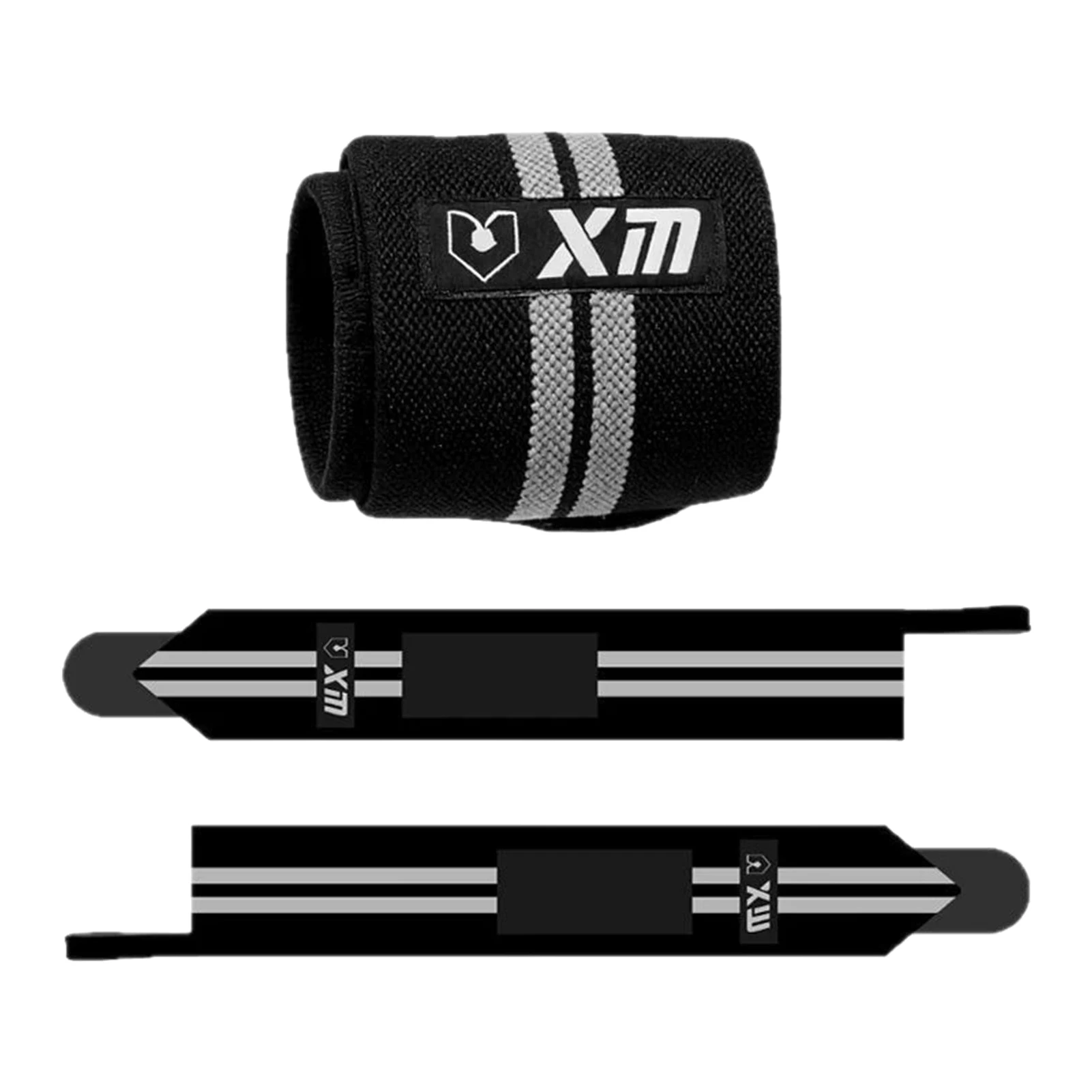 Muñequeras de entrenamiento con soporte reforzado para levantamiento - imagen 2