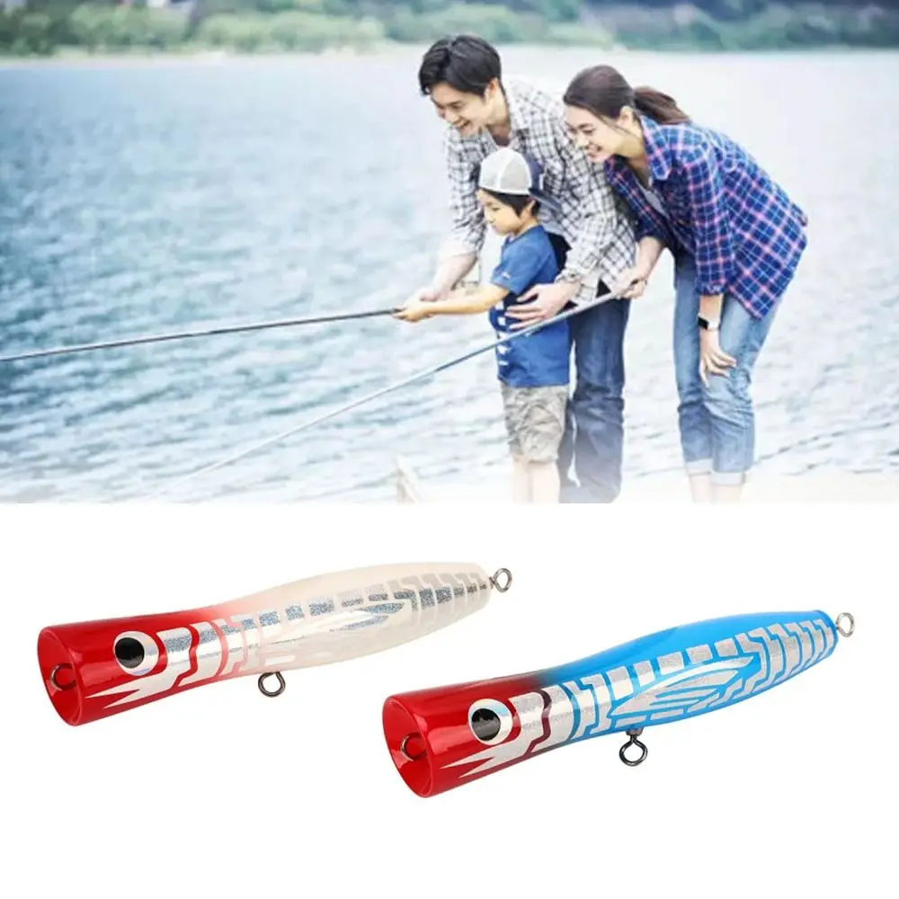 Popper de madera GT – señuelo tipo popper para pesca de atún - imagen 2