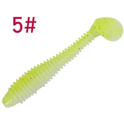 Señuelo blando realista de 55mm para pesca