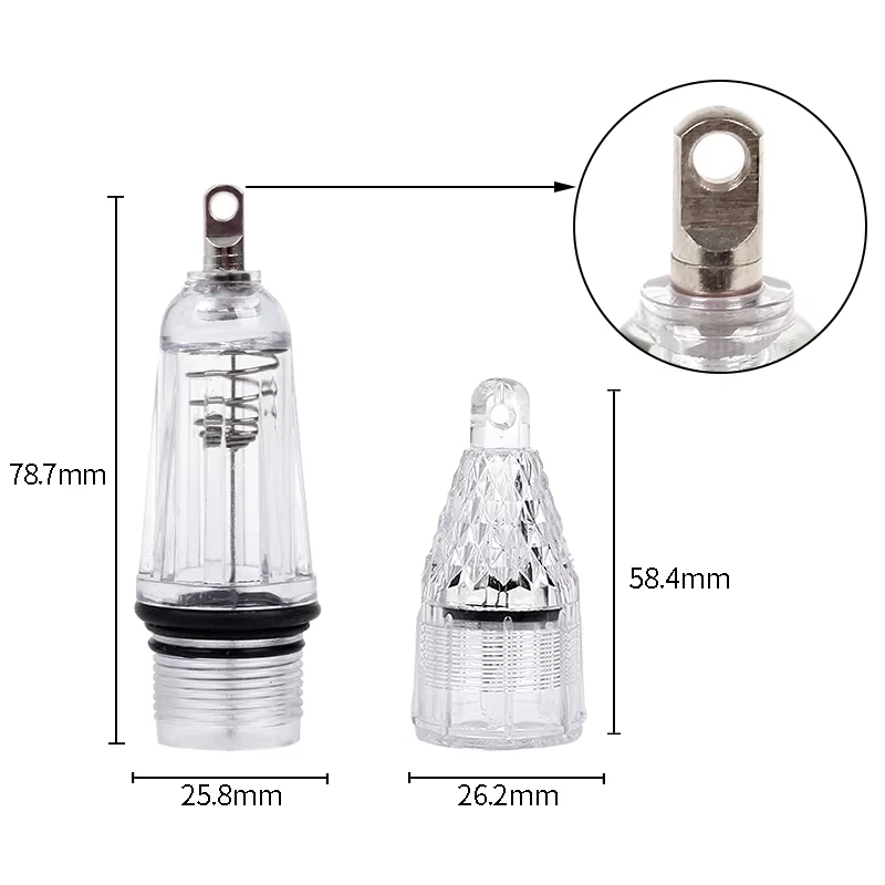 Señuelo artificial LED para pesca nocturna - imagen 3